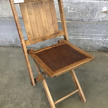 Vintage Folding Chair (Seattle)