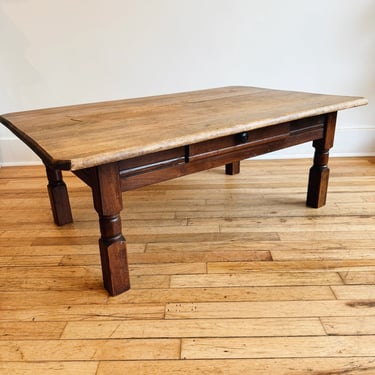 Antique Coffee Table w/ Drawer