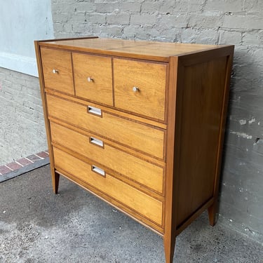 Basic-Witz MCM Walnut Chest of Drawers