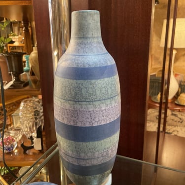 Madeline CA Blue Pottery Vase
