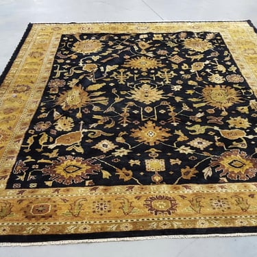 Large Handmade 9 x 12 Area Rug 