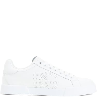 Dolce & Gabbana Women Portofino Leather Sneakers