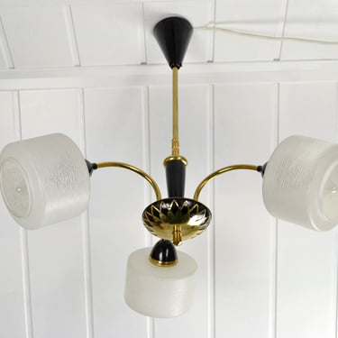 Bag lamp mid century Spider Lamp design light 50s 60s lamp ceiling lamp German Vintage Brocante Rockabilly 