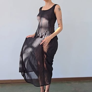 Y's Yohji Yamamoto Textured Dress