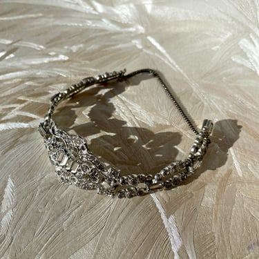 Deco Fancy Rhinestone Bracelet