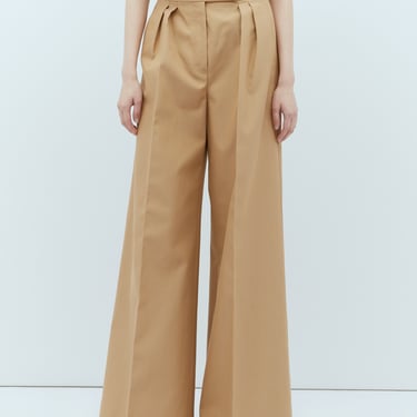 Max Mara Women Tailored Canvas Pants