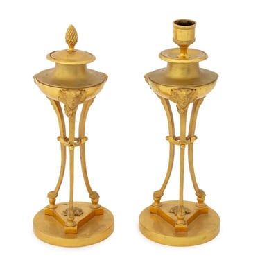Louis XV Style Ormolu Cassolettes, Pair