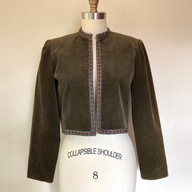 1960s Lanz Olive corduroy jacket 