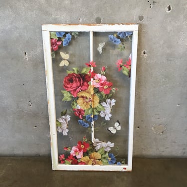 Roses Decorated Window