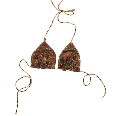 GIGI | bikini top ditsy floral