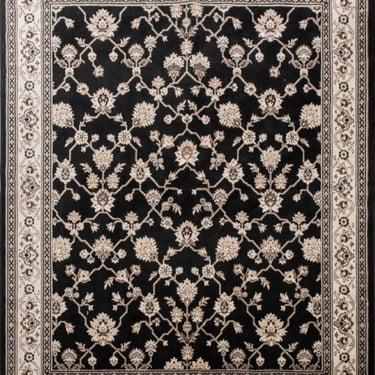 Superior Black &amp; White &quot;Kingfield&quot; Carpet 8' x 10'