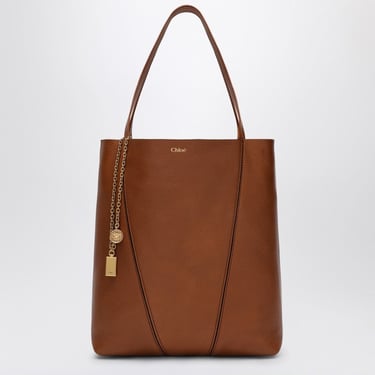 Chloé Chloé Spin Brown Medium Tote Bag Women