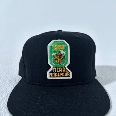 Vintage 1989 Seattle NCAA Final Four Snapback Hat