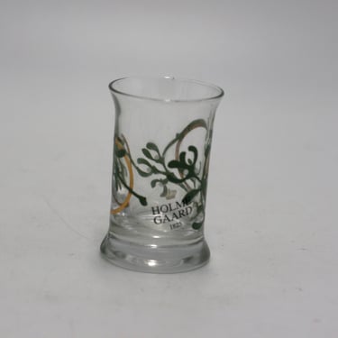 vintage Holmegaard shot glass made in Denmark 