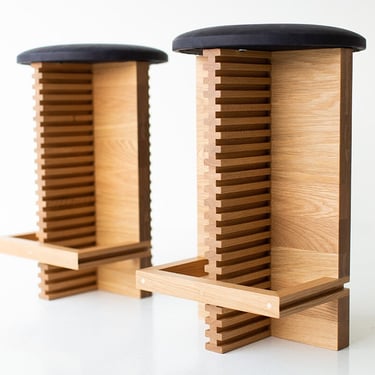 White Oak Counter Stools - The Cicely 