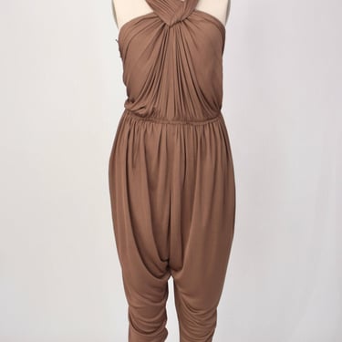 2012 Lanvin Draped Jumpsuit