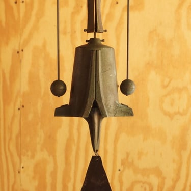 Vintage  Bronze Wind Bell by Paolo Soleri 