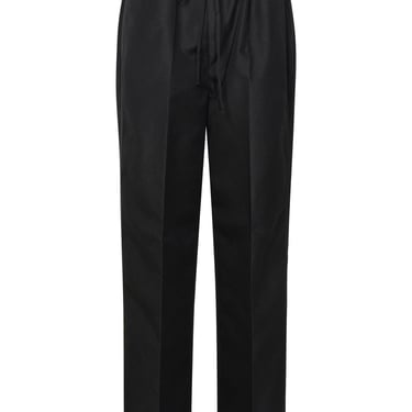 Maison Margiela Black Polyamide Trousers Woman