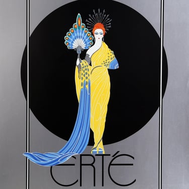 Erté, Athena, Screenprint Poster 