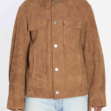 Ami Paris Men Suede Jacket