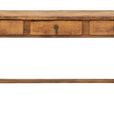 Antique Wood Console Table