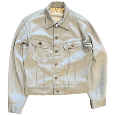 Vintage Lee Riders "Sanforized 101-J" Baby Blue Workwear Jacket