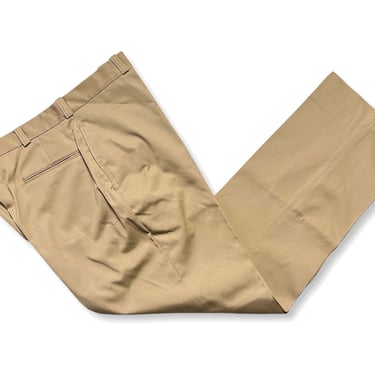 NEW Old Stock ~ Vintage 1970s US ARMY Uniform Trousers ~ 36 Waist ~ Field Pants ~ Post Vietnam War ~ Military ~ Khaki 