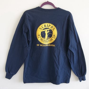 Vintage T-shirt Scripps Institution of Oceanography Unique Retro Medium 