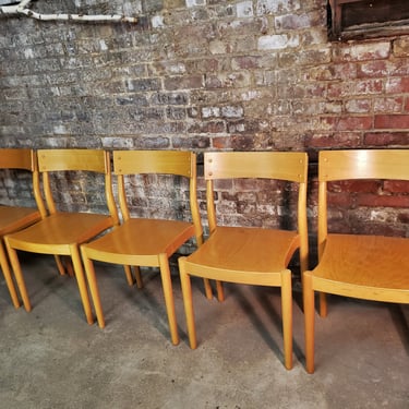 Peter Hvidt / Fritz Hansen Chairs set of 5