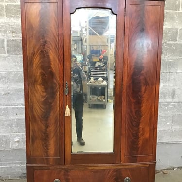 Vintage Mahogany Armoire (Seattle)