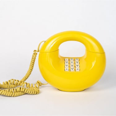 Western Electric Yellow Donut Phone