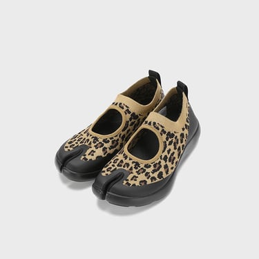 Tabi Footwear Sandal, Brown Leopard