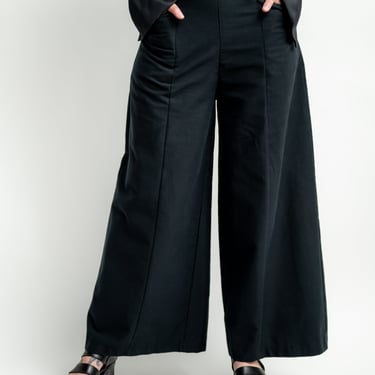 Grid Iron Wide Leg Pants