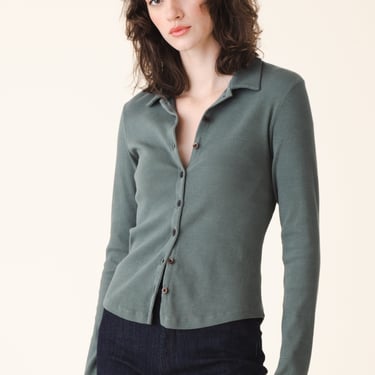 Cavalos Shirt in Cool Green