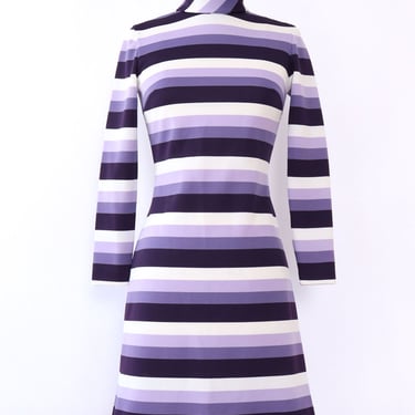 Violet Tonal Stripe Dress S/M