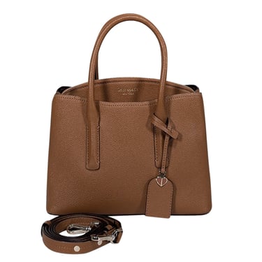 Kate Spade - Tan Grained Leather Crossbody Bag