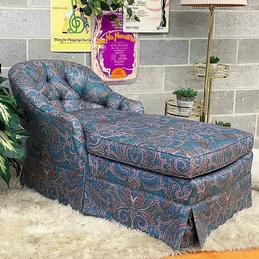 LOCAL PICKUP ONLY ———— Vintage William Alan Chaise Lounge 