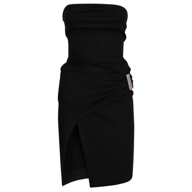 The Attico Women Black Midi Dress
