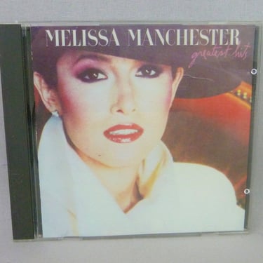 Greatest Hits (1983) by Melissa Manchester on CD - Don't Cry Out Loud, You Should Hear How She Talks About You, Whenever I Call You Friend 
