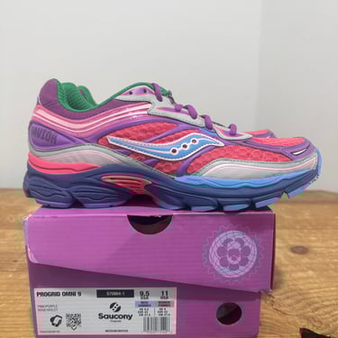 Size 9.5 - Saucony Jae Tips x ProGrid Omni 9 To Do List - Pink | Used