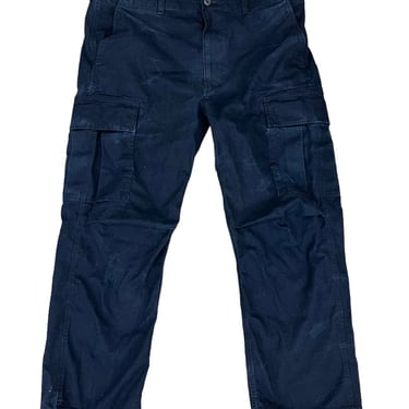 Polo Ralph Lauren Blue Cotton Military Utility Field Pants 35x30 Army
