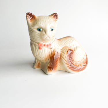Vintage Decorative Birman Cat Figurine
