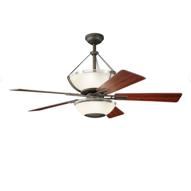 Kichler 52" 'Lucia' Ceiling Fan in Oil Rubbed Bronze 300111OZ