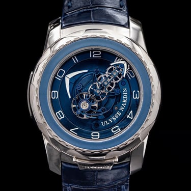 Ulysse Nardin Freak Blue Cruiser Tourbillon White Gold  - SOLD