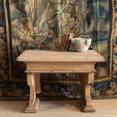 17th Century French Oak Bench 