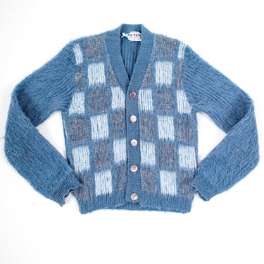 kids vintage 'tiny tots knitting mill' cardigan