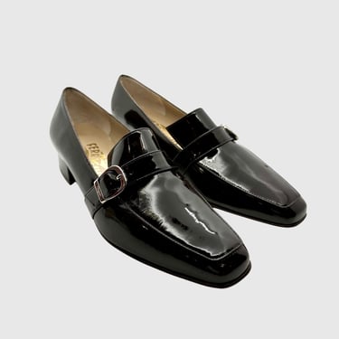 FERRAGAMO PATENT LOAFERS | Women's Loafers | Italian Leather Shoes | Designer Shoes | Made in Italy, Florence | Women's size 7 