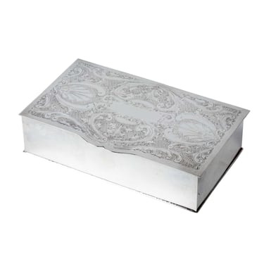 English Silver Plate Box