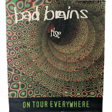 Vintage Bad Brains "Rise" Huge Poster
