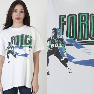 90s Nike David Robinson Double Sided Force Basketball T Shirt XL 